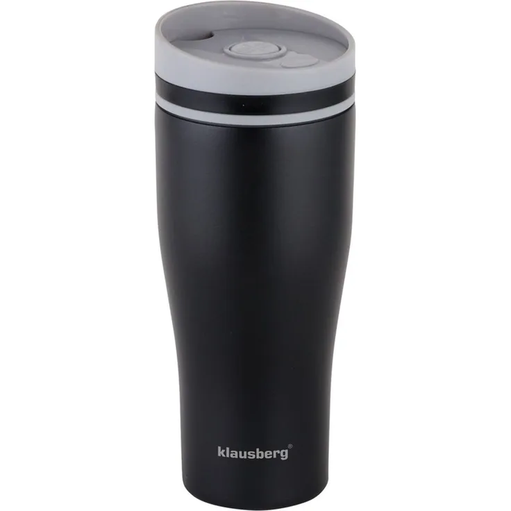 Klausberg Klausberg Thermobecher 380ml schwarz KB7617