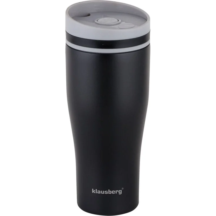 Klausberg Klausberg Thermobecher 380ml schwarz KB7617