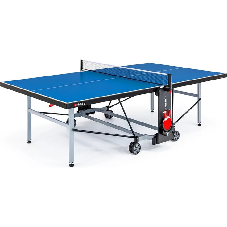 SPONETA 'S 5-73 e' Tischtennisplatte, 274 x 152,5 x 76 cm, wetterfest, klappbar, blau – Bild 1