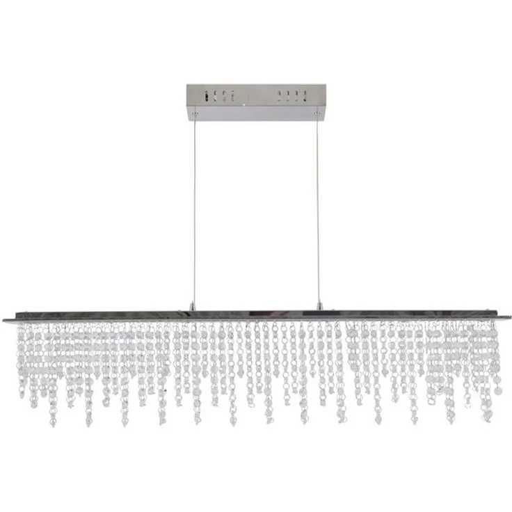 näve LED Pendelleuchte Diamonds, Dimmfunktion, Farbsteuerung, LED fest integriert, Kaltweiß, Neutralweiß, Tageslichtweiß, Warmweiß, LED Pendelleuchte>>Diamonds<<,Dimmbar per Wandschalter / Fernbedienung – Bild 4