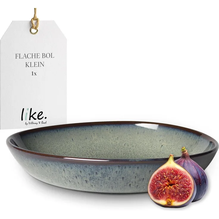 like. by Villeroy & Boch Lave gris Schale flach ø 21 cm - DS