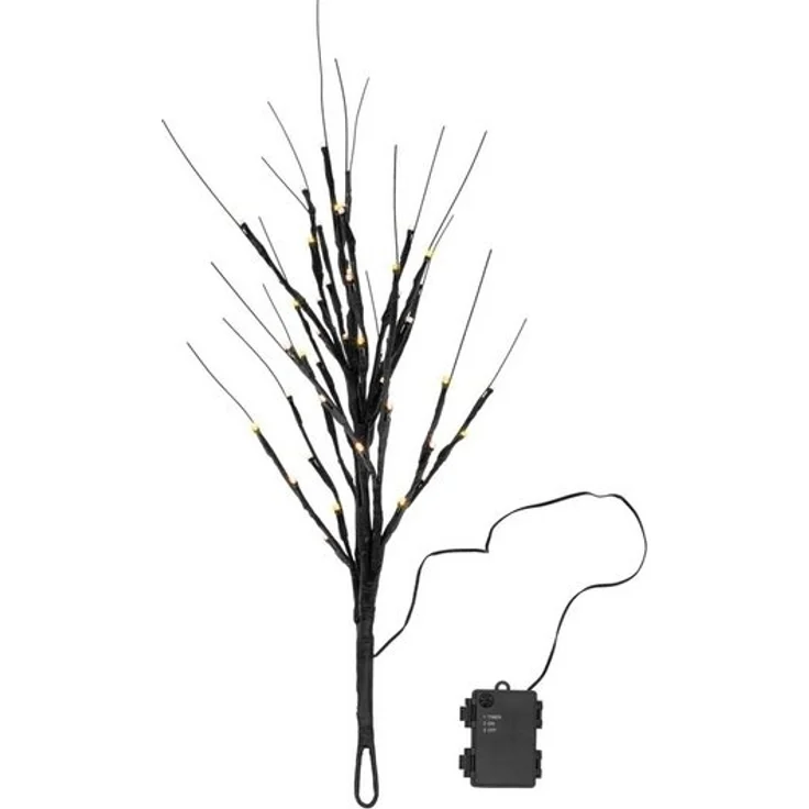 Spetebo LED-Lichterkette LED Lichterzweig 60 cm, 54-flammig, für Außen und Innen – Bild 4