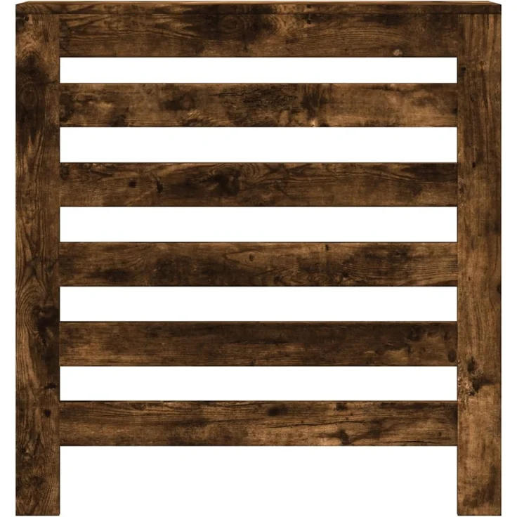 vidaXL Heizkörperverkleidung Räuchereiche 78x20x82 cm Holzwerkstoff 852685 – Bild 3