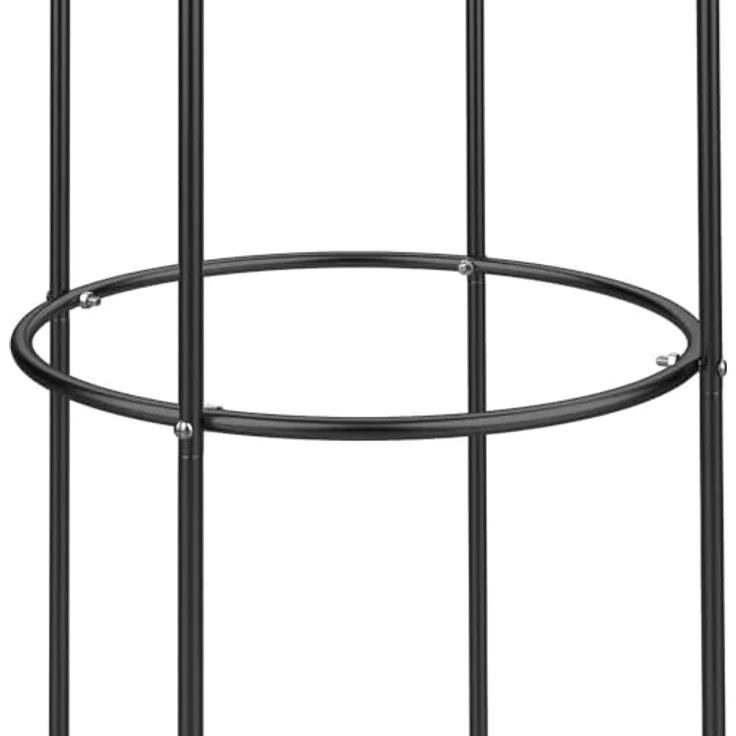 Gardebruk Rosensäule 2er Set Rosenbogen Rankgitter Obelisk Rankhilfe 200x40 cm pulverbeschichtetes Metall witterungsbeständig – Bild 5