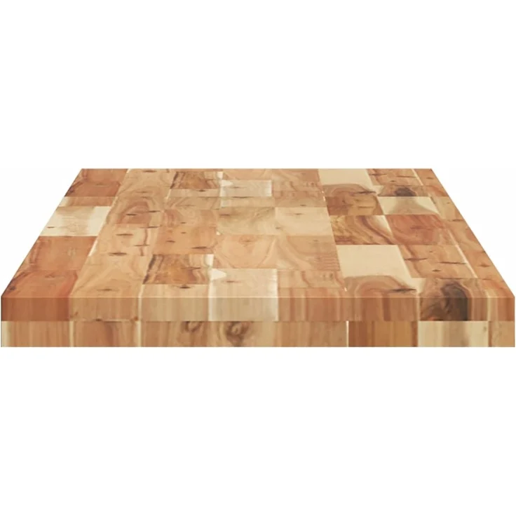 Schweberegal, Bücherregal Wand, Wandregal 120 x 40 x 4 cm Massivholz Akazie Ölbehandelt – Bild 5