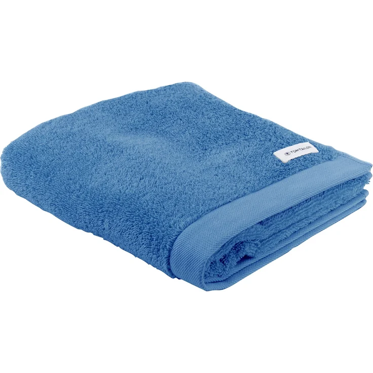 TOM TAILOR Handtuch Set, 12-tlg. - Color Bath, 2x Duschtuch, 4x Handtuch, 6x Gästetuch Blau Set – Bild 3