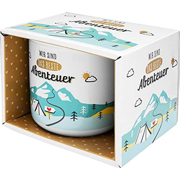 Sheepworld Tasse Becher Kaffeetasse Lieblingsbecher beste Abenteuer 47335 – Bild 5