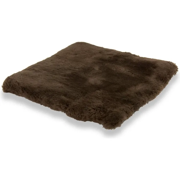 Reissner Lammfelle Sitzkissen Echtes Merino Lammfell mit Schaumstoffeinlage