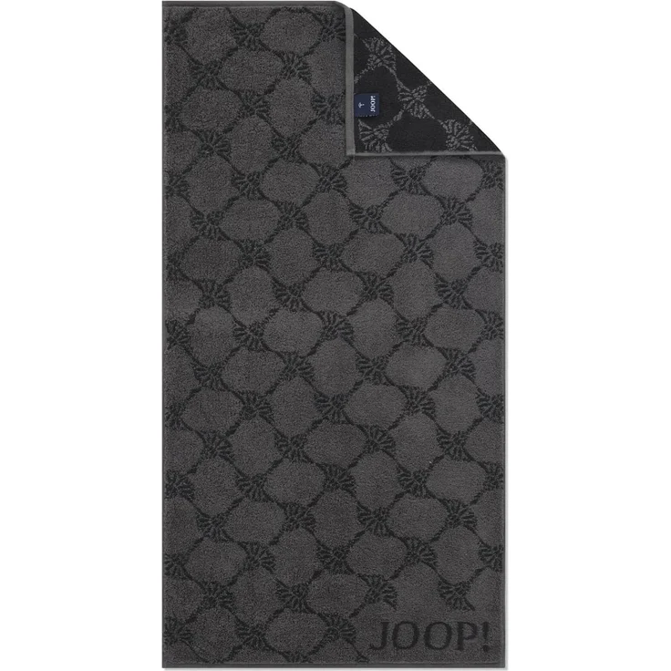 JOOP! Handtücher Classic Cornflower 1721 79 Anthrazit, Handtuch 50x100 cm – Bild 2