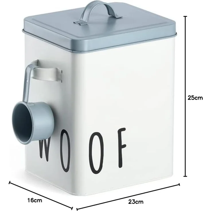 Zeller Present Vorratsdose Woof, Metall, (2-tlg), für Hundefutter – Bild 6
