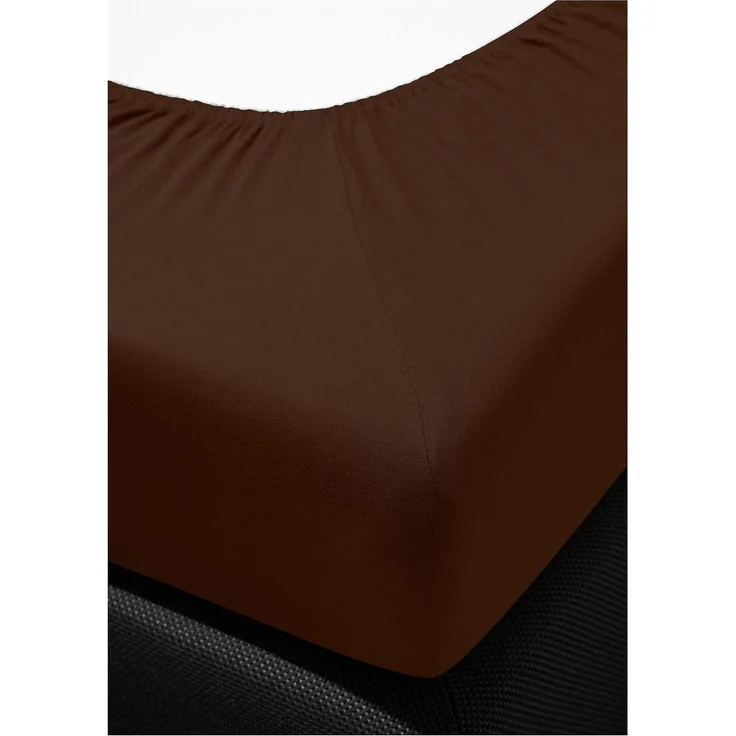 Irisette Premium Stretch Betttuch Royal 0003 schoko 100x200 cm 3-83 schoko – Bild 3