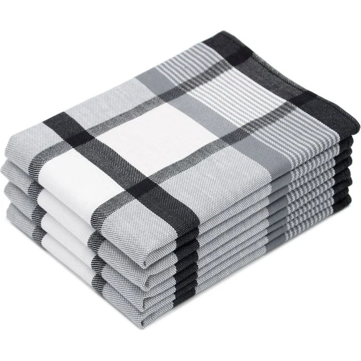 ZOLLNER Geschirrtuch, (Spar-Set, 4-tlg), 50 x 70 cm, 100% Baumwolle, vom Hotelwäschespezialisten – Bild 1