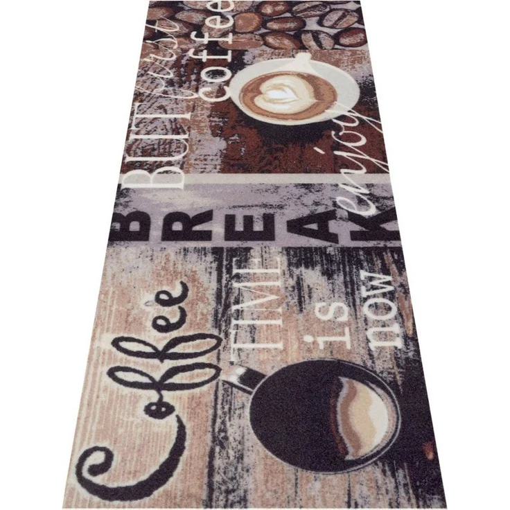 HANSE Home Küchenläufer Enjoy Coffee Break, rechteckig, Höhe: 3 mm, Läufer, Rutschfest, Küchenteppich, Motiv Kaffee, Pflegeleicht – Bild 5
