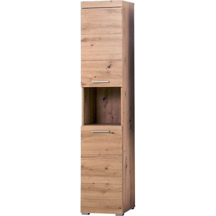 Trendteam 'Amanda' Hochschrank, Holz, Eiche, 190 x 31 x 37 cm – Bild 1
