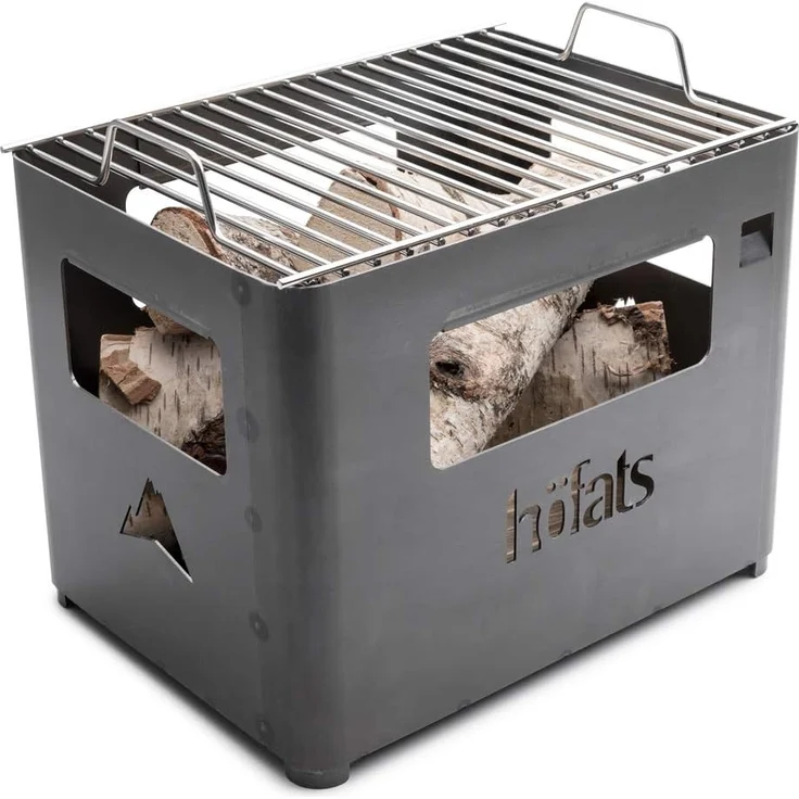 Höfats Grillrost 5 mm, Edelstahl silber, 42 x 30 x 4 cm – Bild 6