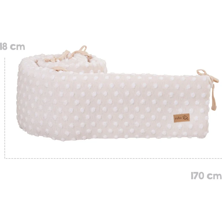 roba Nestchen 'Frosty Almond' - Bio-Baumwolle - OCS & Oeko Tex zertifiziert - Beige – Bild 8