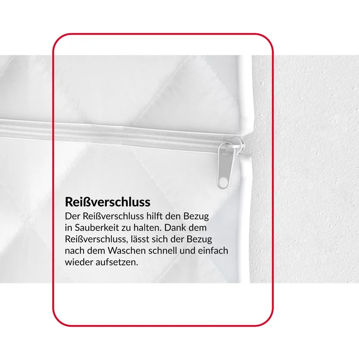 Matratze DREAM 90x180 cm Kaltschaum H2 H3 LATEX 11 cm Dino Bezug – Bild 8