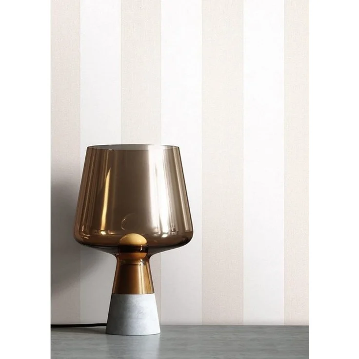 Newroom Vliestapete, Beige Tapete Landhaus Streifen - Streifentapete Weiß Modern Linien für Wohnzimmer Schlafzimmer Flur – Bild 4