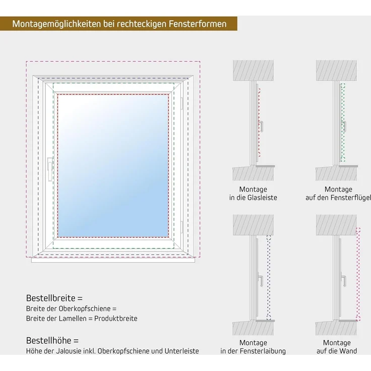 jalousiescout Jalousie LightLess Aluminium-Jalousie, 25 mm, 40 x 130 cm, beige matt, ohne Bohren, geklemmt oder verschaubt, Aluminium, vollverdunkelnd, Feuchtraumgeeignet – Bild 7