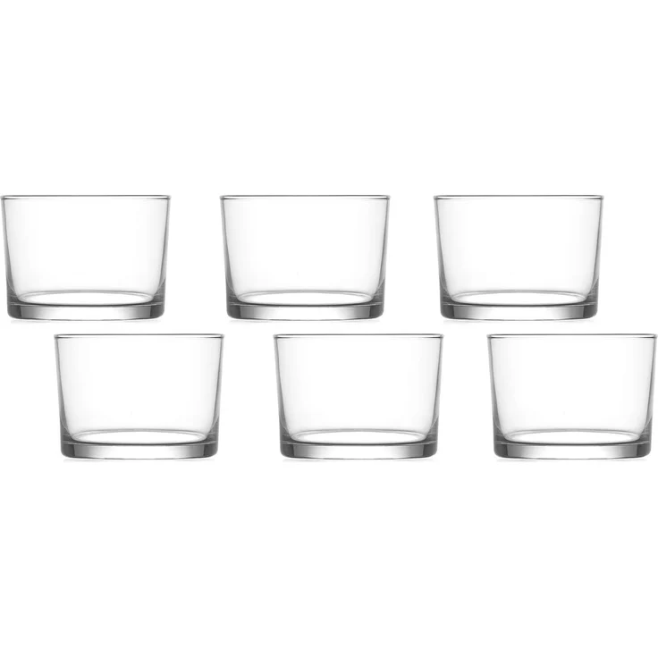 Hermia Concept 'LV-BDG384F' Gläser-Set (6-teilig), Transparent, 8,2 x 8,2 x 5,8 cm, 240 ml – Bild 3