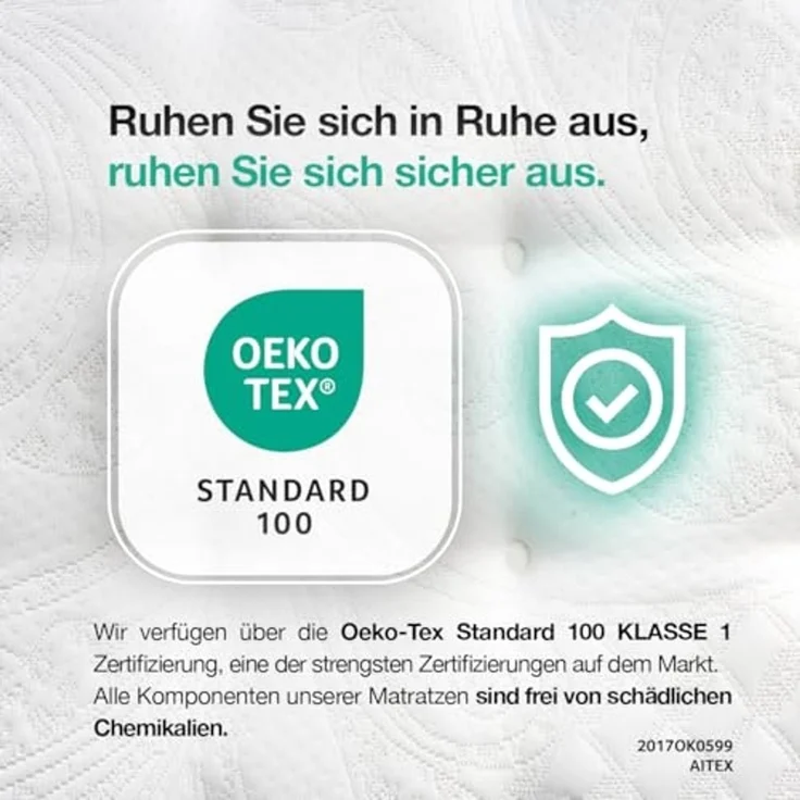 KUO Dream LuxDream Matratze, viskoelastisch, mit Wolkeneffekt, Dicke 30 cm, 150x190 cm – Bild 7