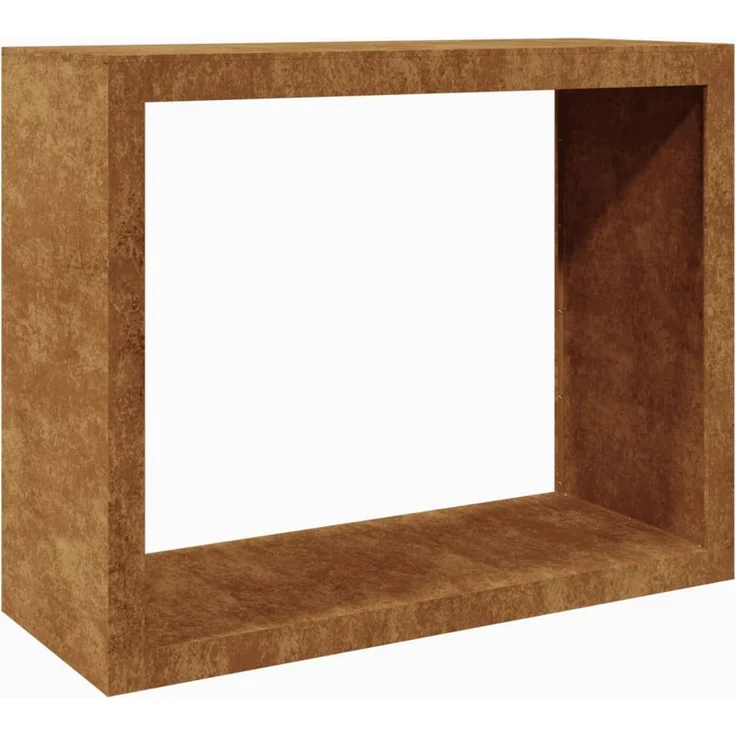 vidaXL Brennholzregal 100x40x80 cm Wetterfester Stahl 850981 – Bild 1