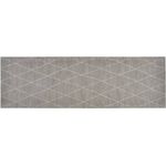 vidaXL Küchenteppich Waschbar Raute 60x180 cm Samt 136565