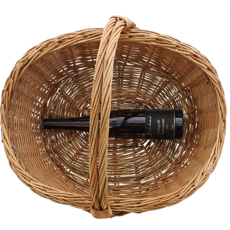 Bügelkorb Korb Erntekorb Einkaufskorb Tragekorb Korb Pilzkorb – Bild 4