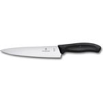 Victorinox 'Swiss Classic' Tranchiermesser, Edelstahl schwarz, 19 cm