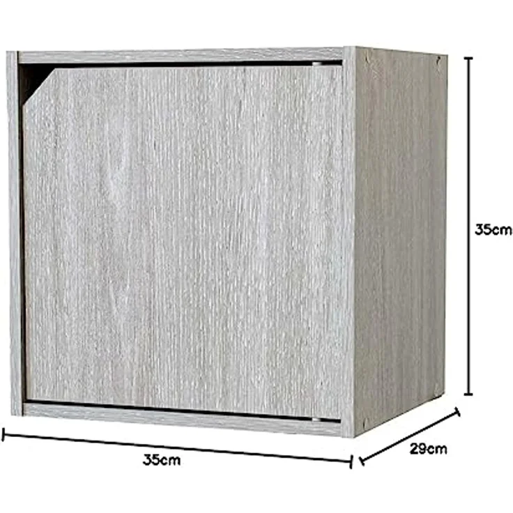 Gardenia Würfel mit Bücherregal für Wand oder Erde für Zementzusammensetzung – Bild 2