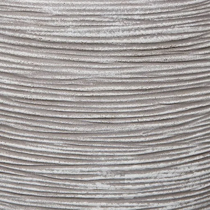 Capi Blumenkübel Nature Rib Elegant Deluxe 40x60 cm Elfenbein KOFI1131 424250 – Bild 2