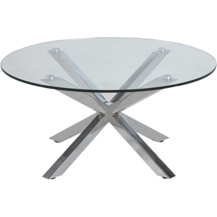 Couchtisch HEAVEN, Klarglas, rund, ca. 82 cm