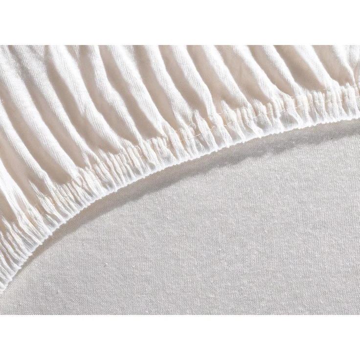 Hometex Premium Textiles Spannbettlaken Exclusive bis 25 cm Steghöhe, Jersey, Gummizug: rundum, 100% Baumwolle, Premium Qualität 160 g/m² – Bild 3