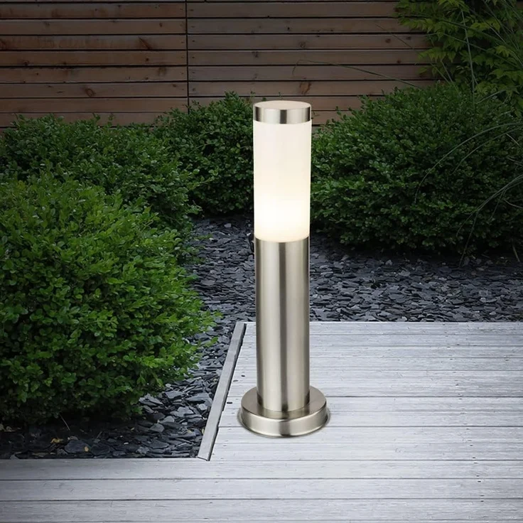 Stehlampe, Edelstahl, H 45 cm, BOSTON – Bild 4