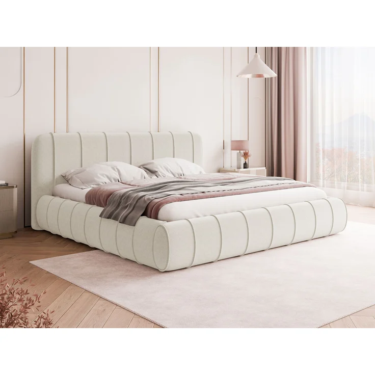 Polsterbett Slim XI (Farbe: Kronos 38, Größe: 160x200) – Bild 2