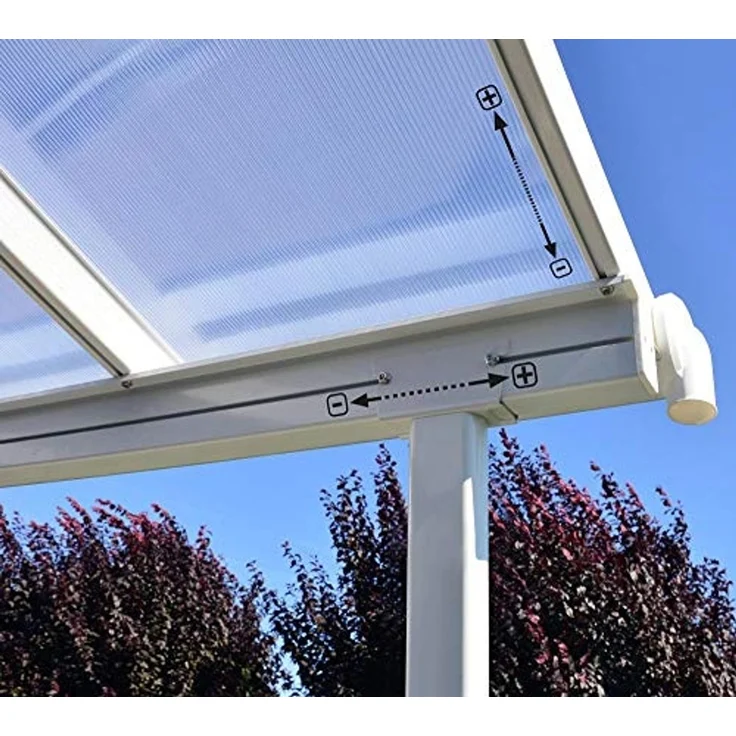 Palram - Canopia Aluminium Terrassenüberdachung – Bild 4