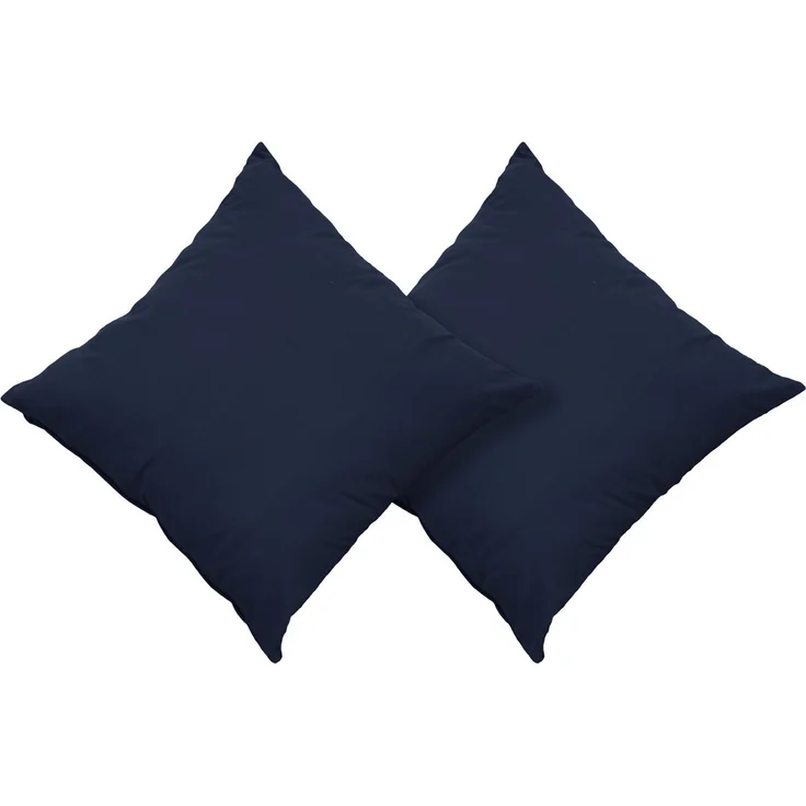OTTO home Dekokissen Raja, einfarbig, Kissenhüllen ohne Füllung, 40 x 40 cm, 2er-Set, Mikrofaser – Bild 1