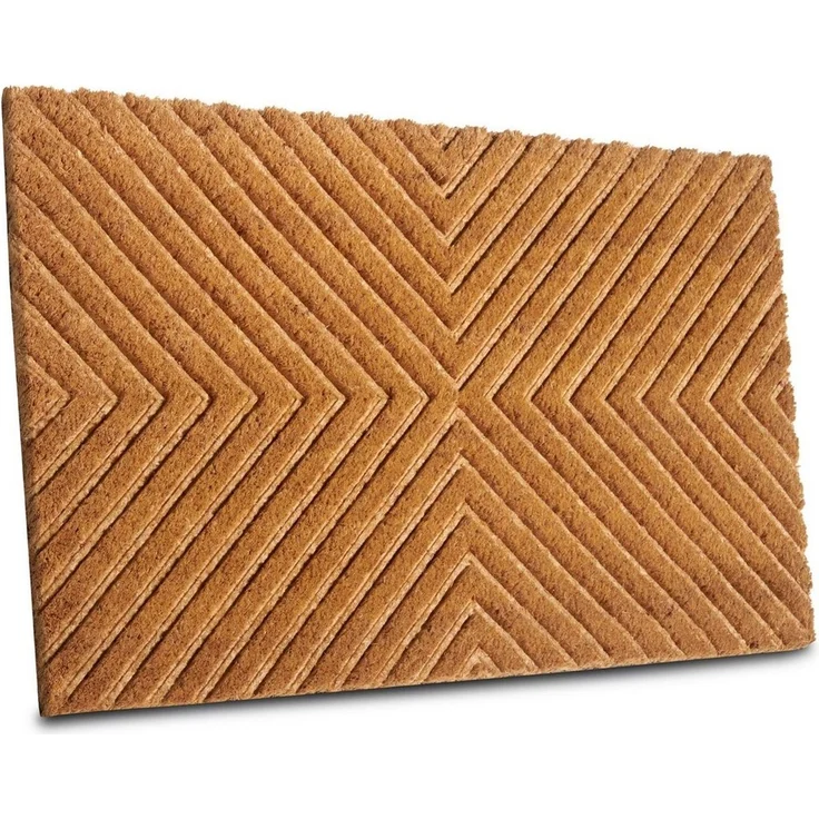 HANSE Home Fußmatte Mix Mats Kokos Geometric, Türmatte, rechteckig, Höhe: 15 mm, Strapazierfähig, pflegeleicht, robust, wetterfest, UV-beständig – Bild 5