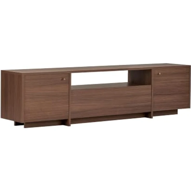 Skye Decor Lowboard Alvar, Milano-Nussbaum, 180 cm Breite, geradliniges Design mit großzügigem Stauraum – Bild 1