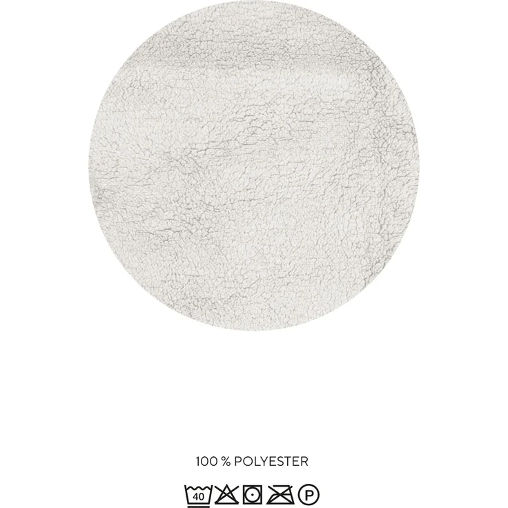 biberna Sherpa Wohndecke 0229209 SHERPA, offwhite, 1x 150x200 cm – Bild 5