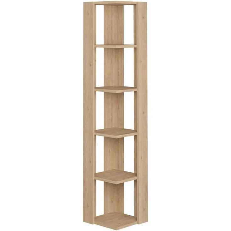 Decortie Eckregal Nati, Eck-Bücherregal, 34 x 34 x 161 cm – Bild 5