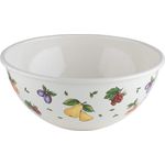 RIESS 0465-068 Obst- und Salatschüssel 26 cm, 4 L, Emaille, FRUIT GARDEN