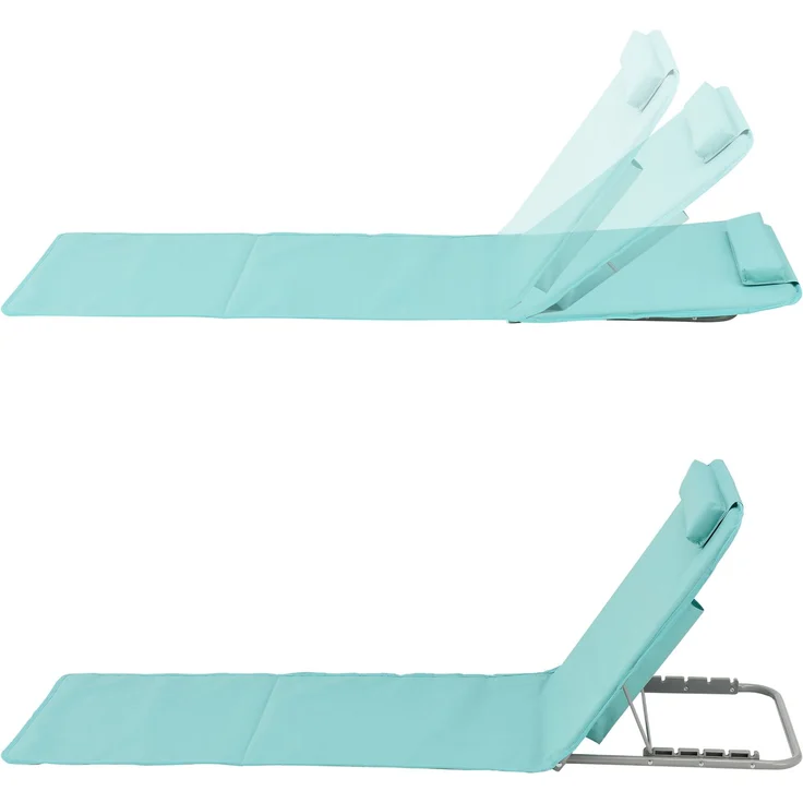 Strandmatte Donostia 2er Set 143x48cm Türkis [en. casa] – Bild 5