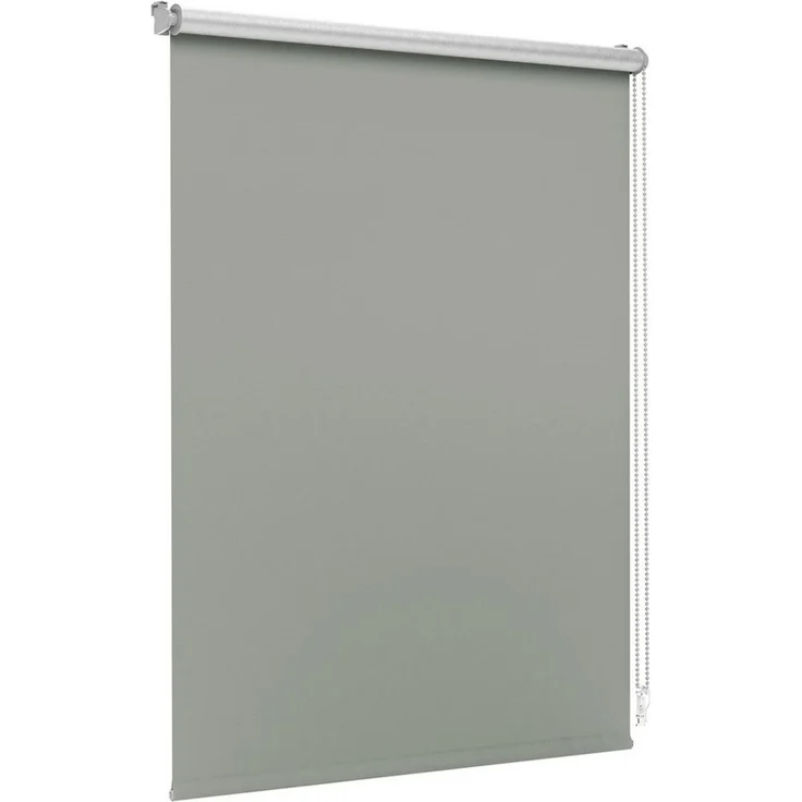 Verdunklungsrollo Thermorollo, 30 x 100 cm, dunkelgrau [Stoffbreite 26,6 cm], jalousiescout, verdunkelnd, ohne Bohren, freihängend, Klemmfix, Thermo-Rollo Vollverdunkelnd Thermo-Beschichtung, energiesparend – Bild 5