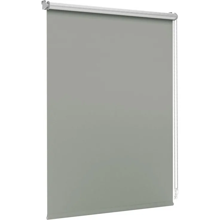 Verdunklungsrollo Thermorollo, 35 x 100 cm, dunkelgrau [Stoffbreite 31,6 cm], jalousiescout, verdunkelnd, ohne Bohren, freihängend, Klemmfix, Thermo-Rollo Vollverdunkelnd Thermo-Beschichtung, energiesparend