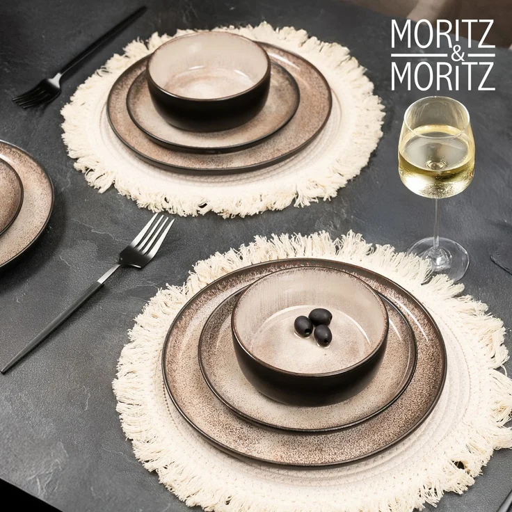 Moritz & Moritz VIDA Müslibowl 6 tlg. beige – Bild 7