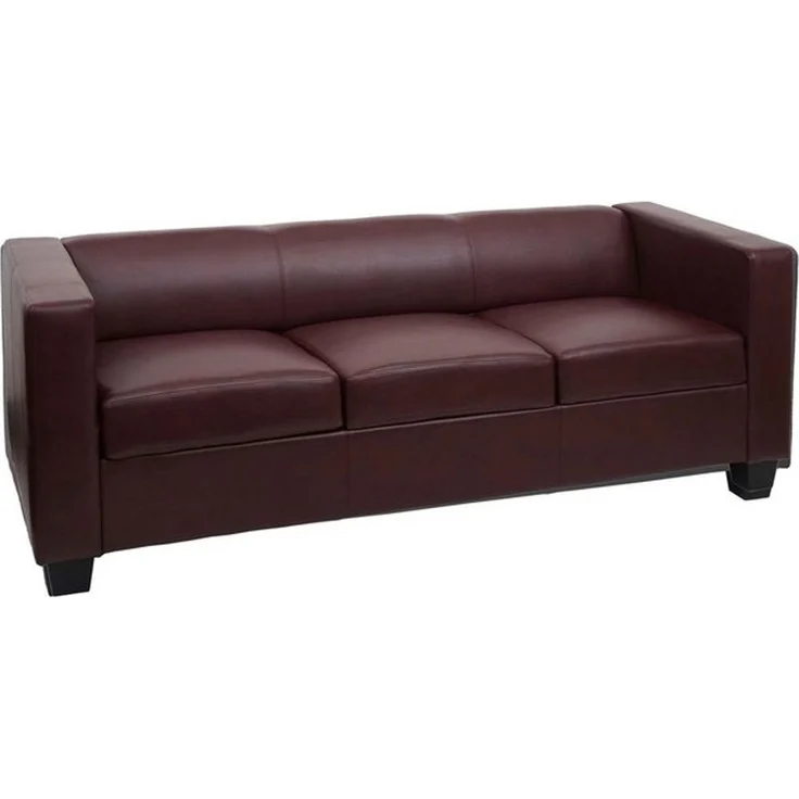 MCW 3-Sitzer Lille-S-K-3, 3-Sitzer, bequeme Sitzpolsterung, Lounge-Stil, Abgerundete Kanten – Bild 4