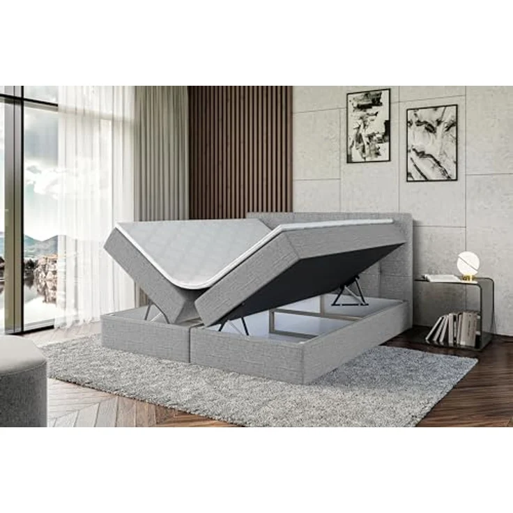 ALTDECOR Boxbett MARCE (Multipocket-Matratze H4. H3 Matratze Bonellfederung. Topper. Kopfteil) – Bild 7