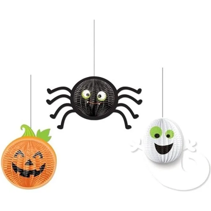 Halloween Dekoration 3 stk.