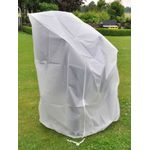 Abdeckplane Schutzhülle Hülle Plane für Stapelstühle